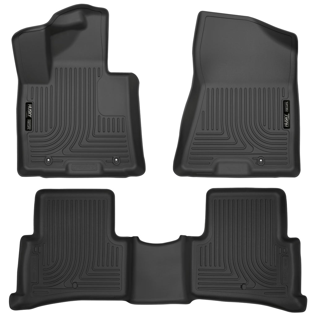 Husky Weatherbeater Front & 2nd Seat Floor Liners 99891 by Husky Liners