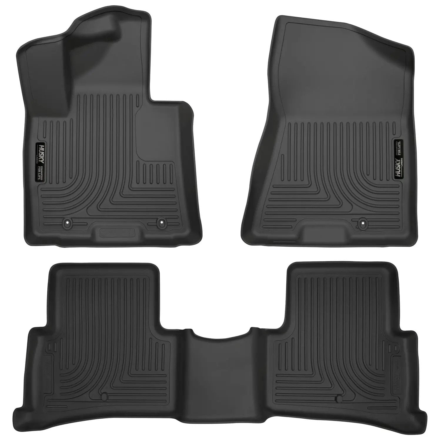 Weatherbeater - Front & 2nd Seat Floor Liners by Husky Liners