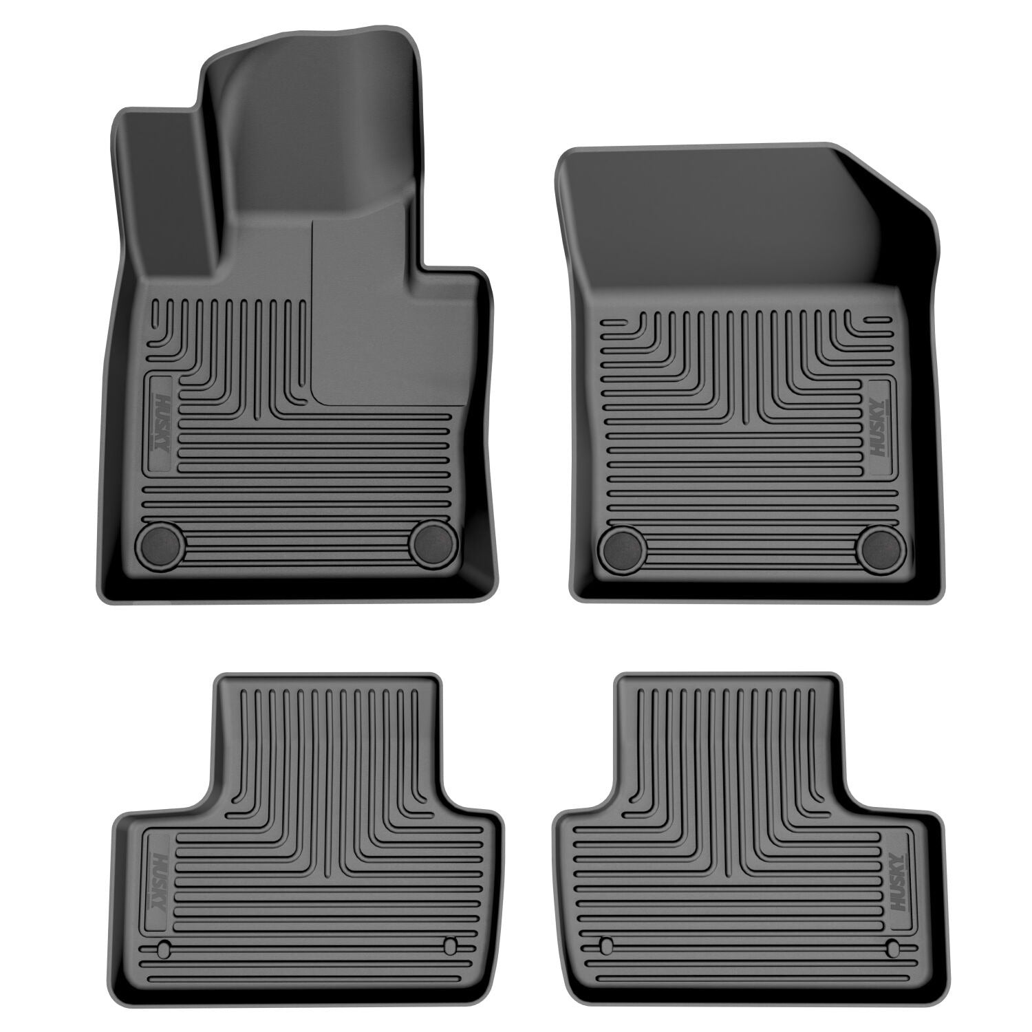 Husky Liners Weatherbeater - Front & 2nd Seat Floor Liners 99911 by Husky Liners