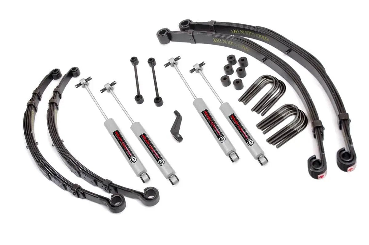 4 Inch Lift Kit | Jeep CJ5/CJ7 5 4WD (1982-1983) by Rough Country