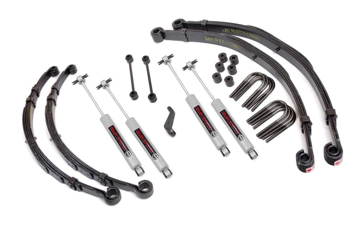 4 Inch Lift Kit | Jeep CJ5/CJ7 5 4WD (1982-1983) by Rough Country