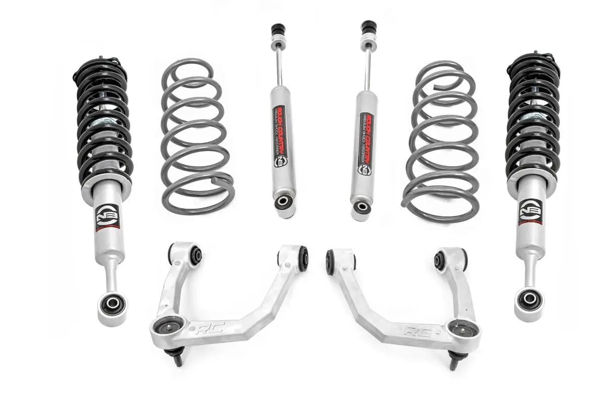 3 Inch Lift Kit | Upper Control Arms | RR Coils | N3 Struts | Toyota 4Runner (10-24) by Rough Country