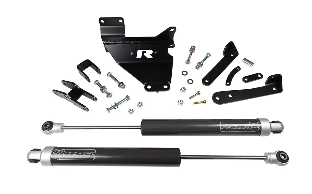 RAM HD 2500/3500 Dual Steering Stabilizer With Falcon by ReadyLift