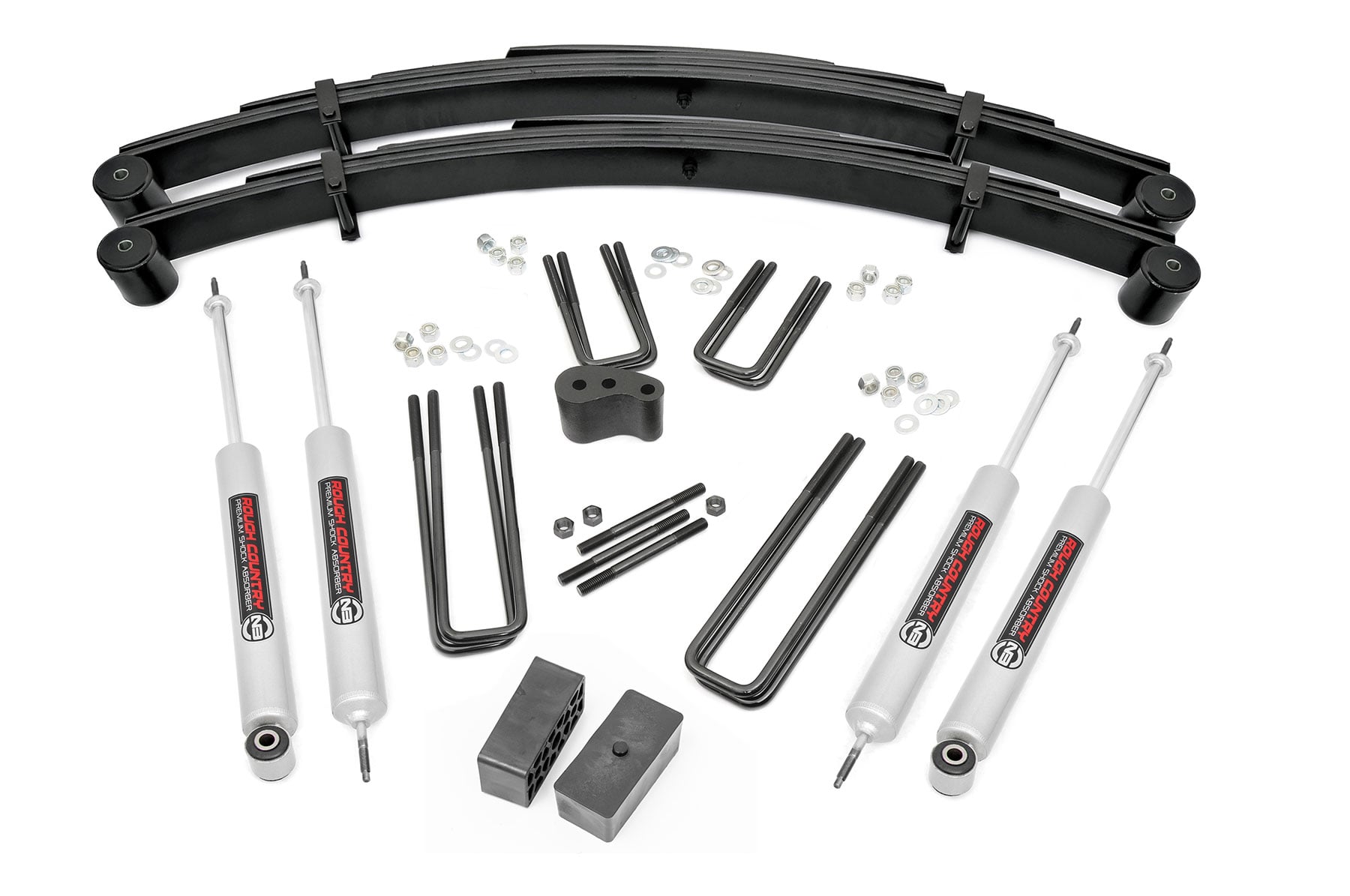 4 Inch Lift Kit | Lowboy | Ford F-250 4WD (1977-1979) by Rough Country