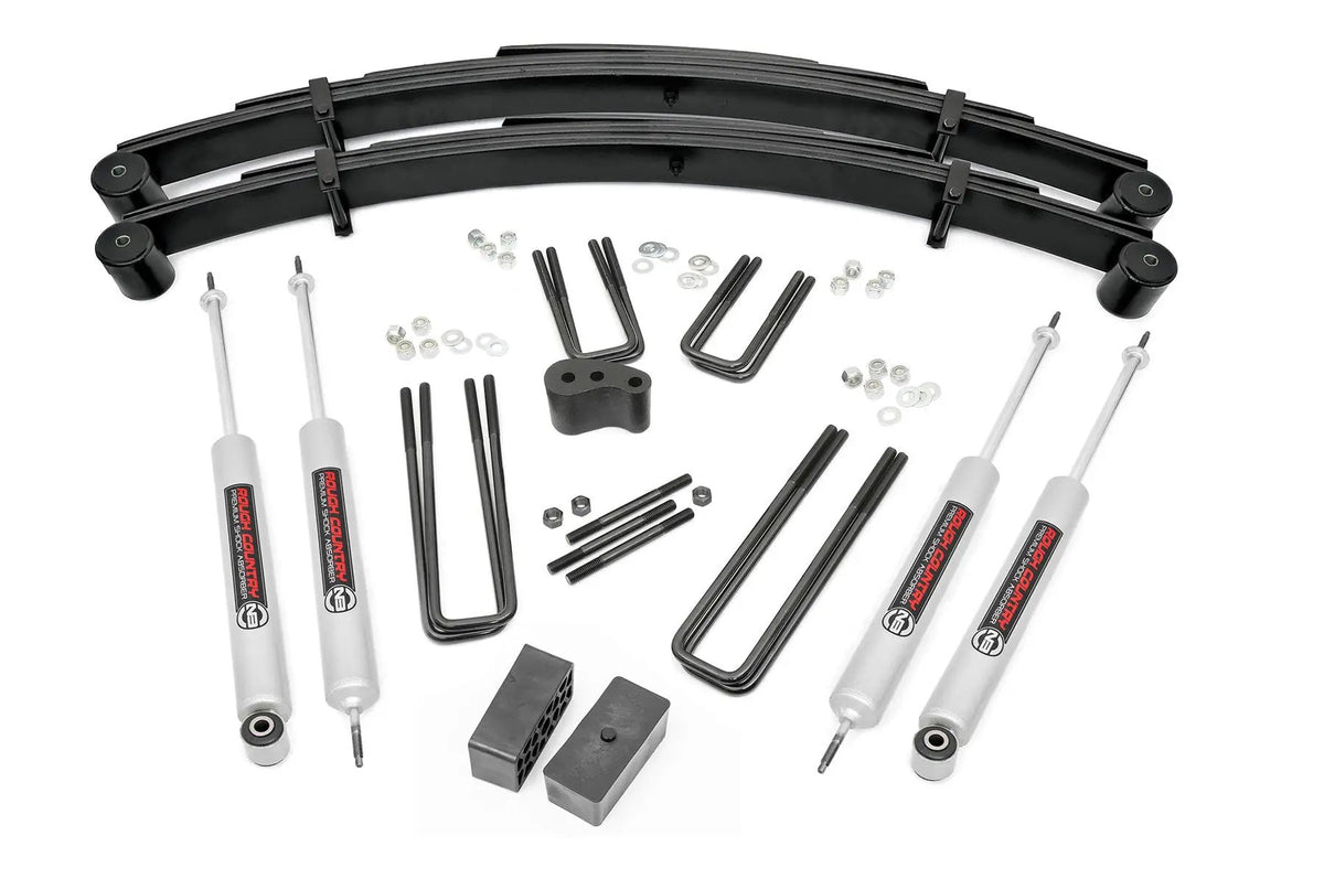 4 Inch Lift Kit | Lowboy | Ford F-250 4WD (1977-1979) by Rough Country