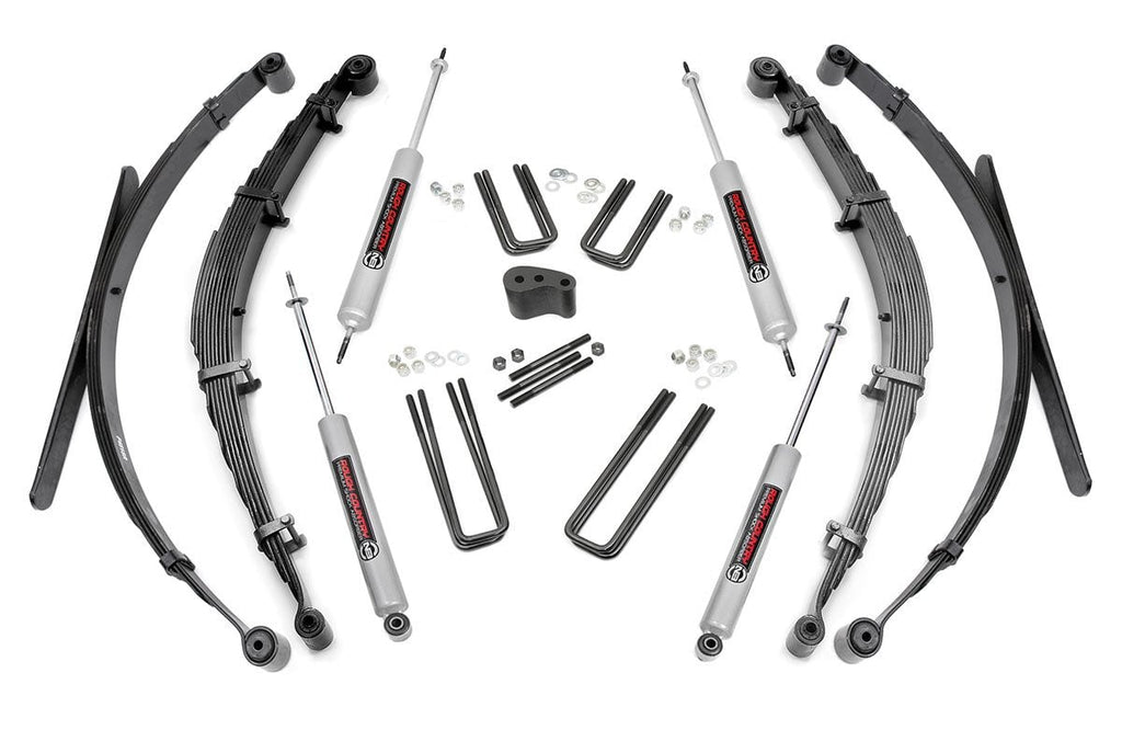 4 Inch Lift Kit | Rear Springs | Ford F-250 4WD (1977-1979) by Rough Country