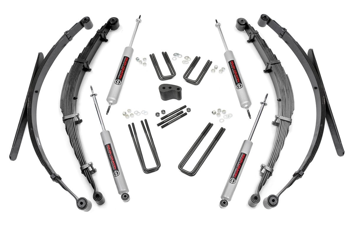 4 Inch Lift Kit | Rear Springs | Ford F-250 4WD (1977-1979) by Rough Country