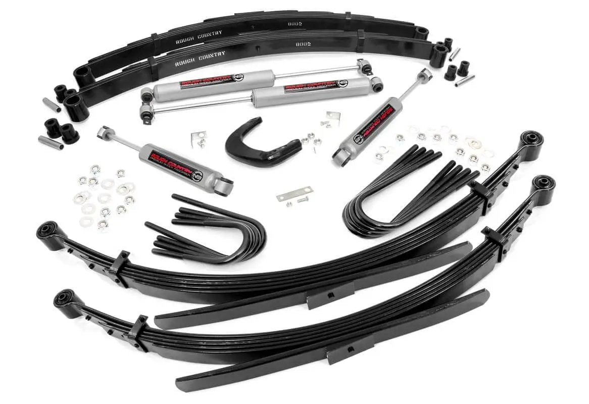 4 Inch Lift Kit | Chevy/GMC C10/K10 Truck & SUV/K5 Blazer 4WD (1977-1991) by Rough Country
