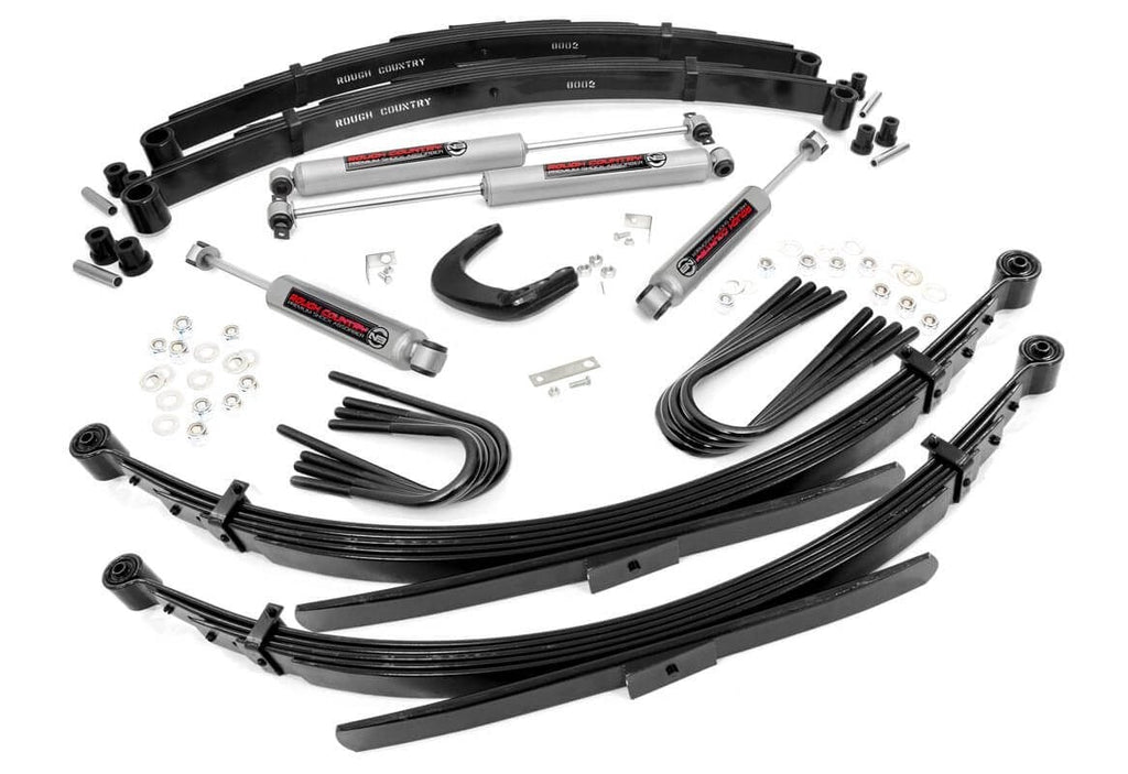 4 Inch Lift Kit | Rear Springs | Chevy/GMC C10/K10 Truck & SUV/K5 Blazer (77-91) by Rough Country