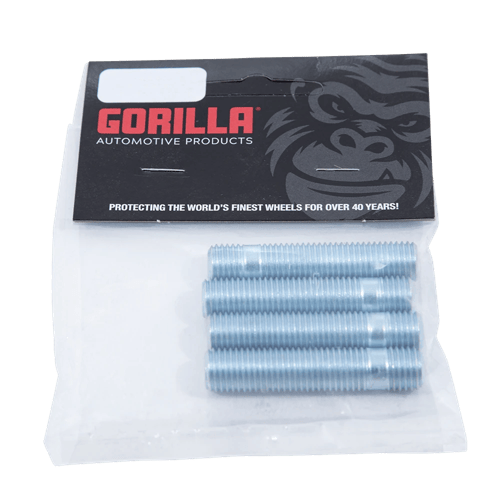 WHEEL STUD 12-1.50 2.25" LEN BAG by Gorilla Automotive