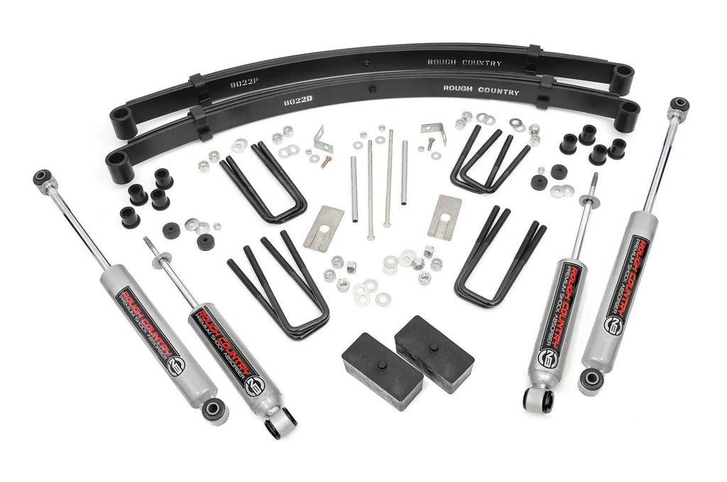 3 inch Lift Kit | Rear Blocks | Toyota Truck 4WD (1984-1985) by Rough Country