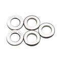 WASHER CRAGAR CENTER CHR 5-PK CLAM by Gorilla Automotive