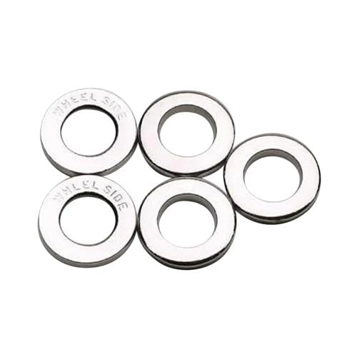 WASHER CRAGAR CENTER CHR 5-PK CLAM by Gorilla Automotive