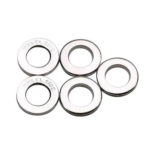 WASHER CRAGAR CENTER CHR 5-PK CLAM