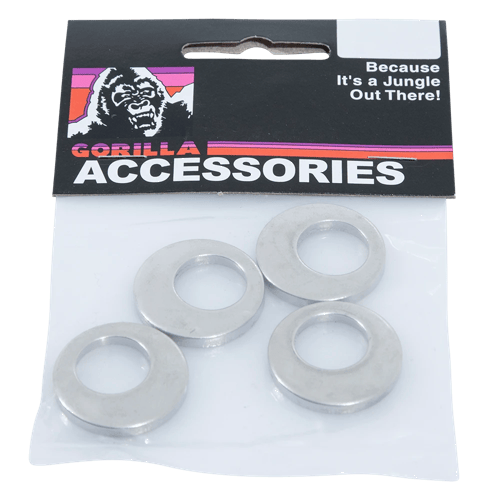 WASHER CRAGAR OFFSET CHR 5-PK BAG by Gorilla Automotive