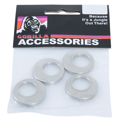 WASHER CRAGAR OFFSET CHR 5-PK BAG by Gorilla Automotive