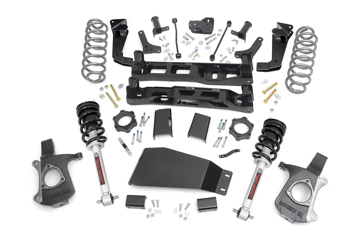 7 Inch Lift Kit | N3 Struts | Chevy/GMC SUV 1500 2WD/4WD (2007-2014) by Rough Country