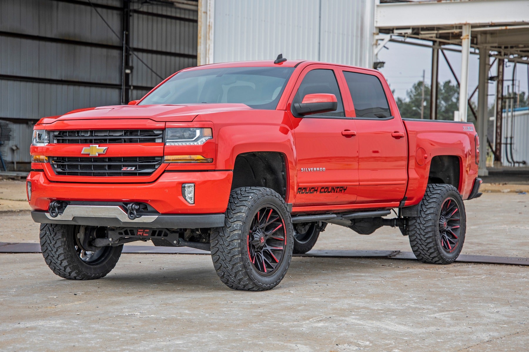 Tow Hook Brackets | D-Ring Combo | Chevy Silverado 1500 2WD/4WD (2014-2018 & Classic) by Rough Country
