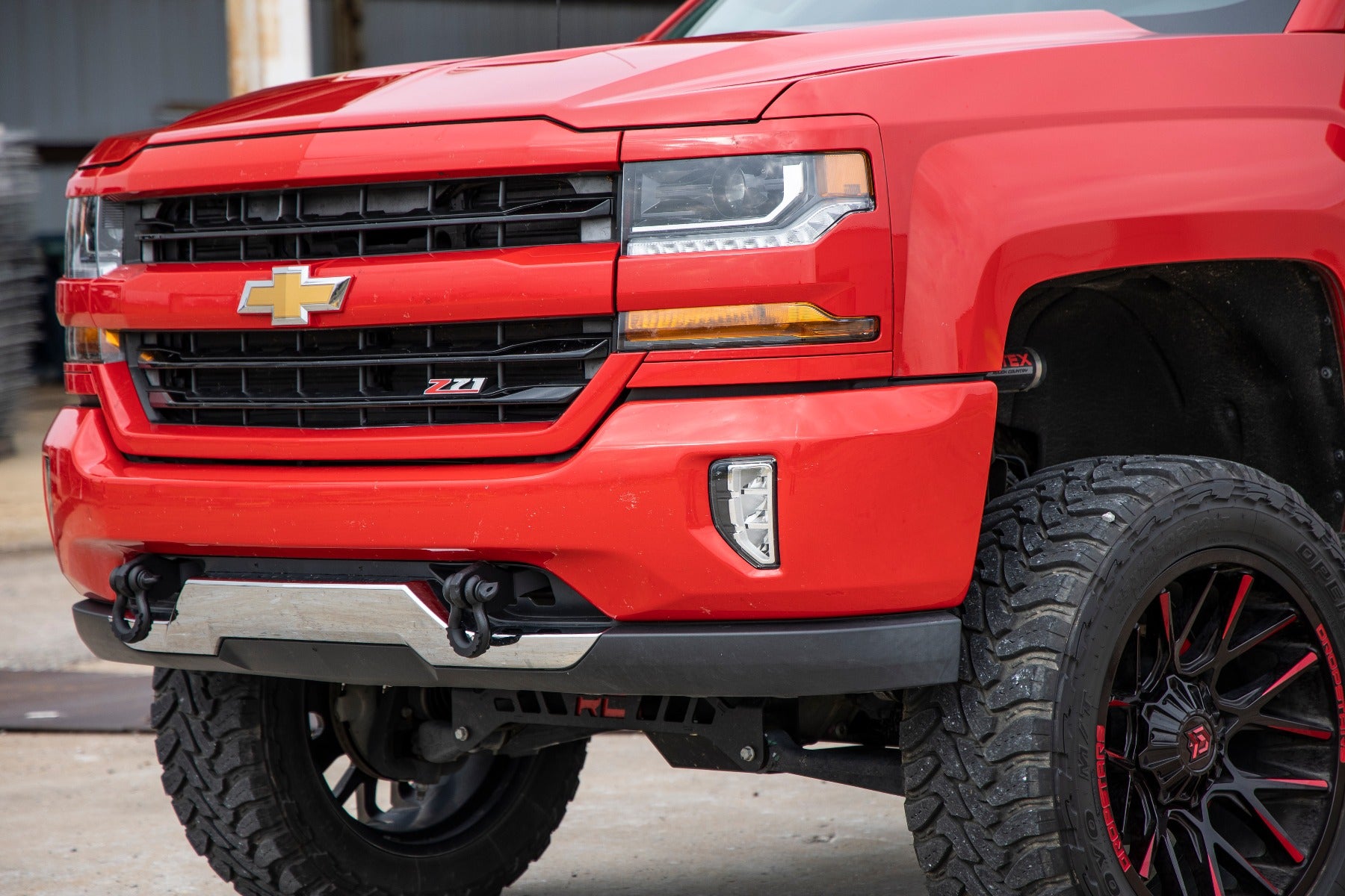 Tow Hook Brackets | Chevy Silverado 1500 2WD/4WD (2014-2018 & Classic) by Rough Country