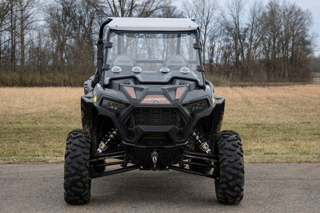 Vented Full Windshield | Scratch Resistant | Polaris RZR XP 1000 by Rough Country