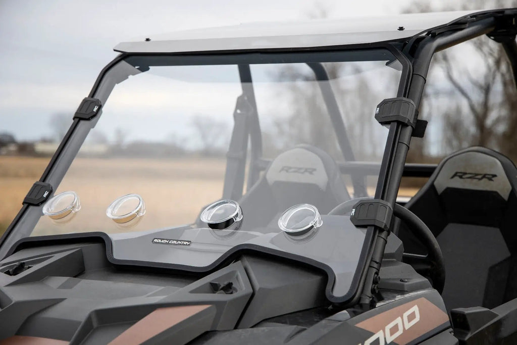 Vented Full Windshield | Scratch Resistant | Polaris RZR XP 1000 