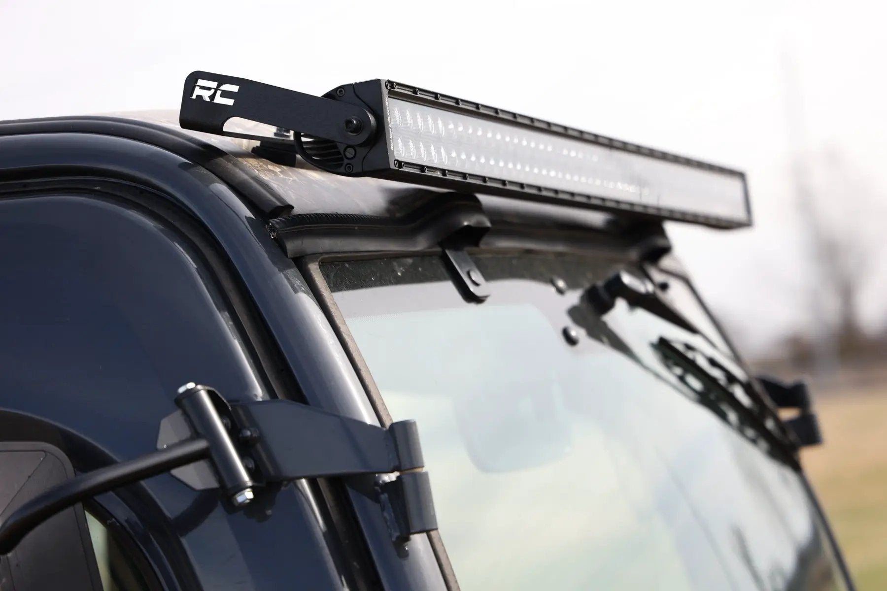 LED BlackSingle Row DRL Light Bar Kit | 50 Inch | Kubota RTV-X1120 by Rough Country