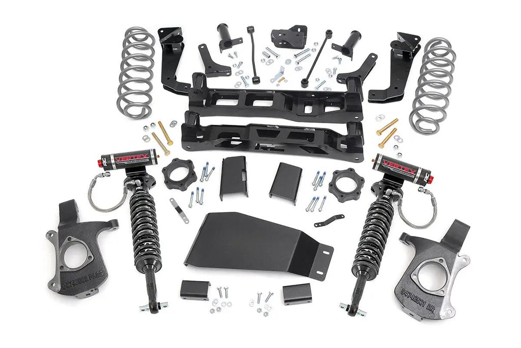 7 Inch Lift Kit | Vertex Coilovers | Chevy/GMC SUV 1500 2WD/4WD (2007-2014) by Rough Country