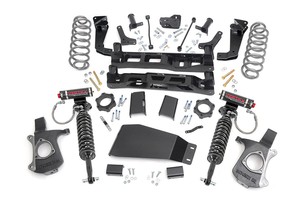 7 Inch Lift Kit | Vertex Coilovers | Chevy/GMC SUV 1500 2WD/4WD (2007-2014) by Rough Country