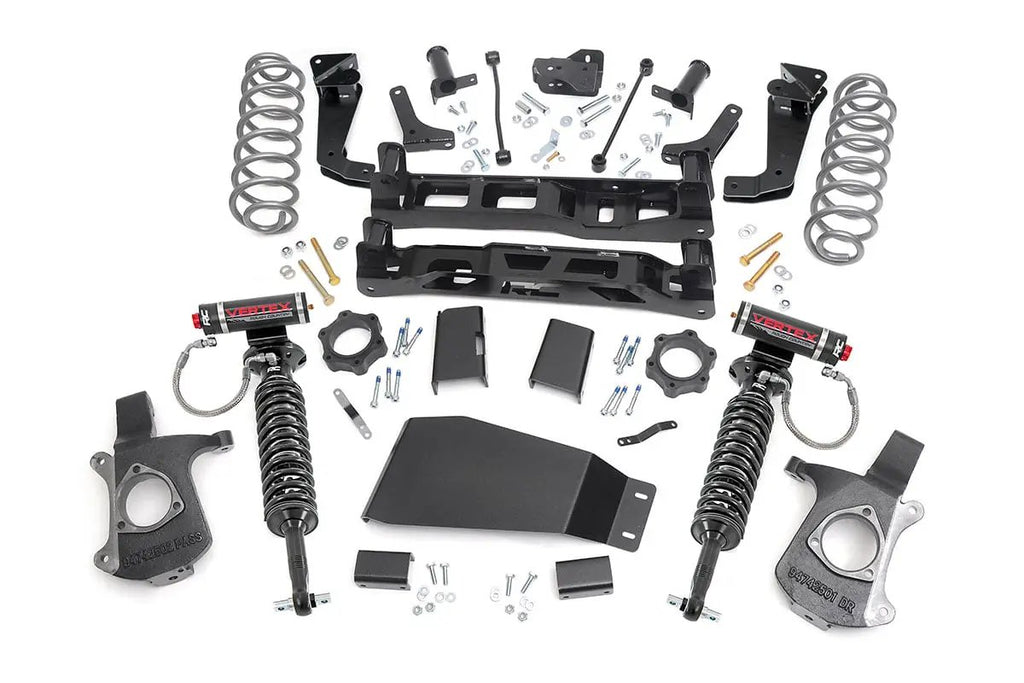 7 Inch Lift Kit | Vertex Coilovers | Chevy/GMC SUV 1500 2WD/4WD (2007-2014) by Rough Country
