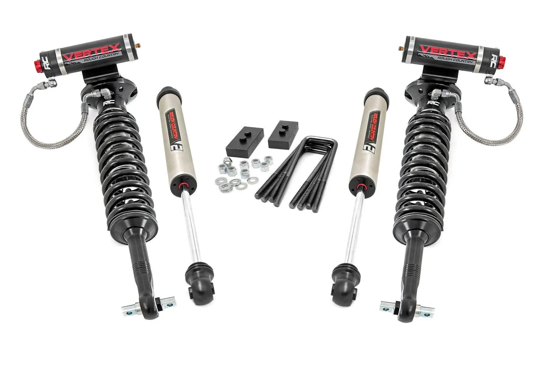 2 Inch Lift Kit | Vertex/V2 | Ford F-150 4WD (2021-2026) by Rough Country