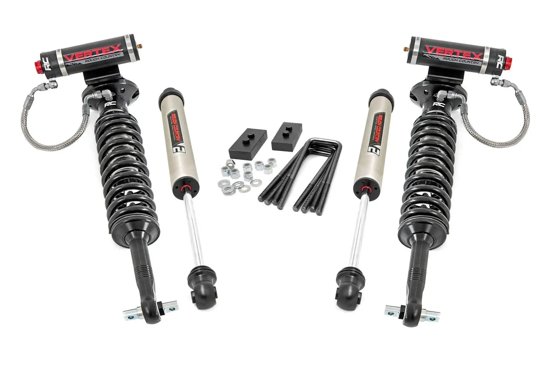 2 Inch Lift Kit | Vertex/V2 | Ford F-150 4WD (2021-2026) by Rough Country