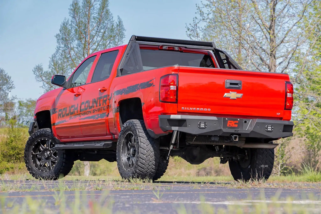 Rear Bumper | LED | Chevy Silverado & GMC Sierra 1500 2WD/4WD (2007-2018 & Classic) by Rough Country
