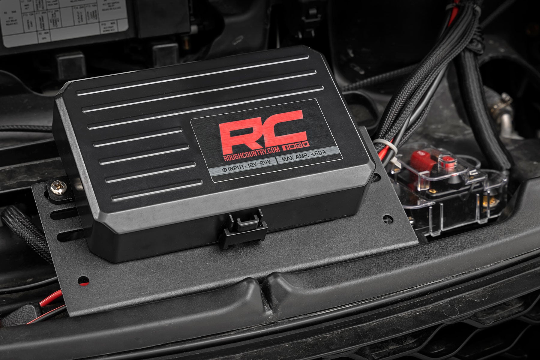 8 Gang Switch Panel | Bluetooth | RGB Backlit Buttons | Multifunction Modes by Rough Country