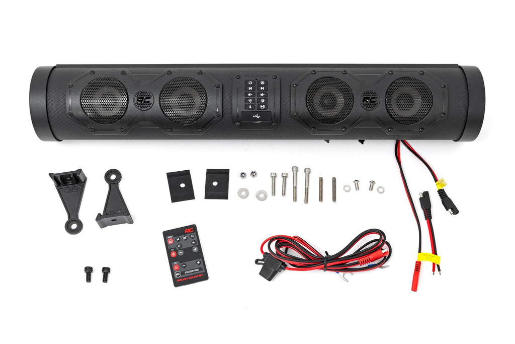 Bluetooth LED Soundbar | 8 Speaker | IP66 Waterproof | UTV/ATV by Rough Country