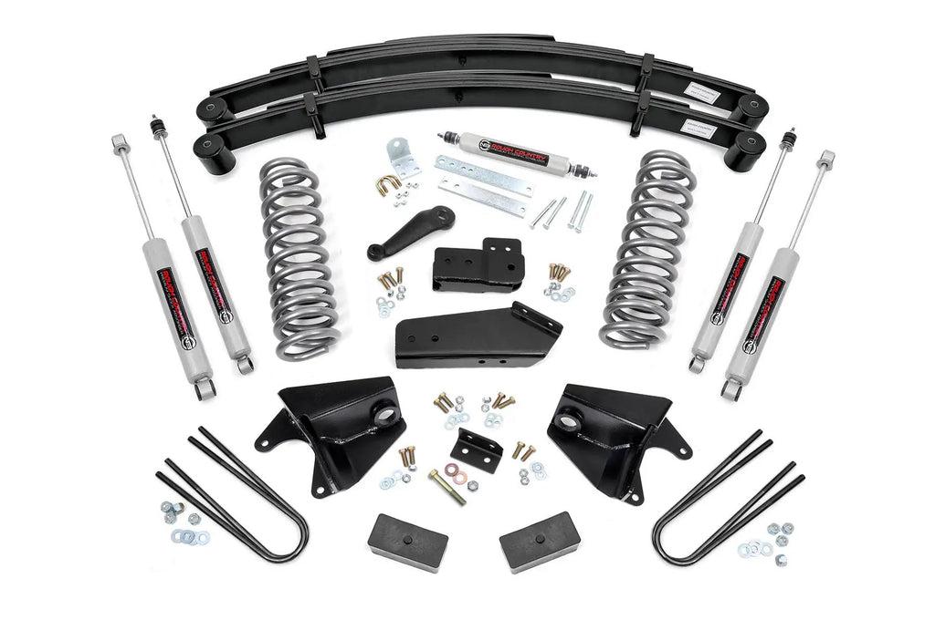 6 Inch Lift Kit | RR Springs | Ford Bronco/F-150 4WD (1980-1996) by Rough Country