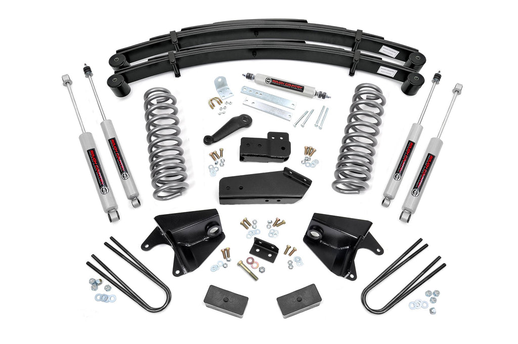 6 Inch Lift Kit | RR Springs | Ford Bronco/F-150 4WD (1980-1996) by Rough Country