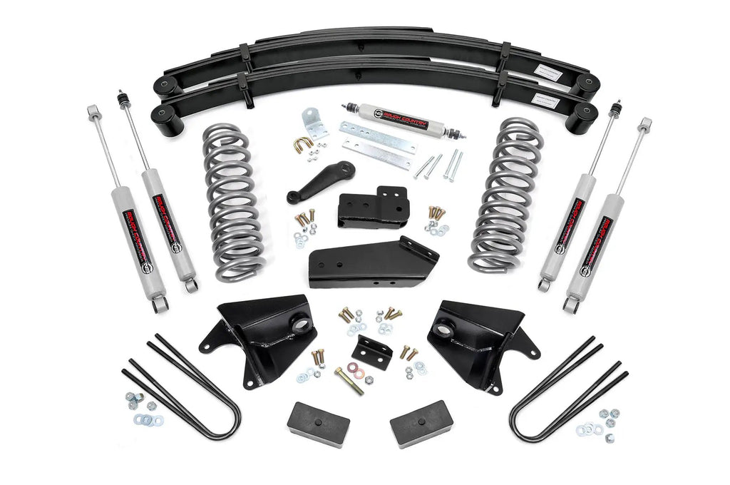 6 Inch Lift Kit | RR Springs | Ford Bronco/F-150 4WD (1980-1996) by Rough Country