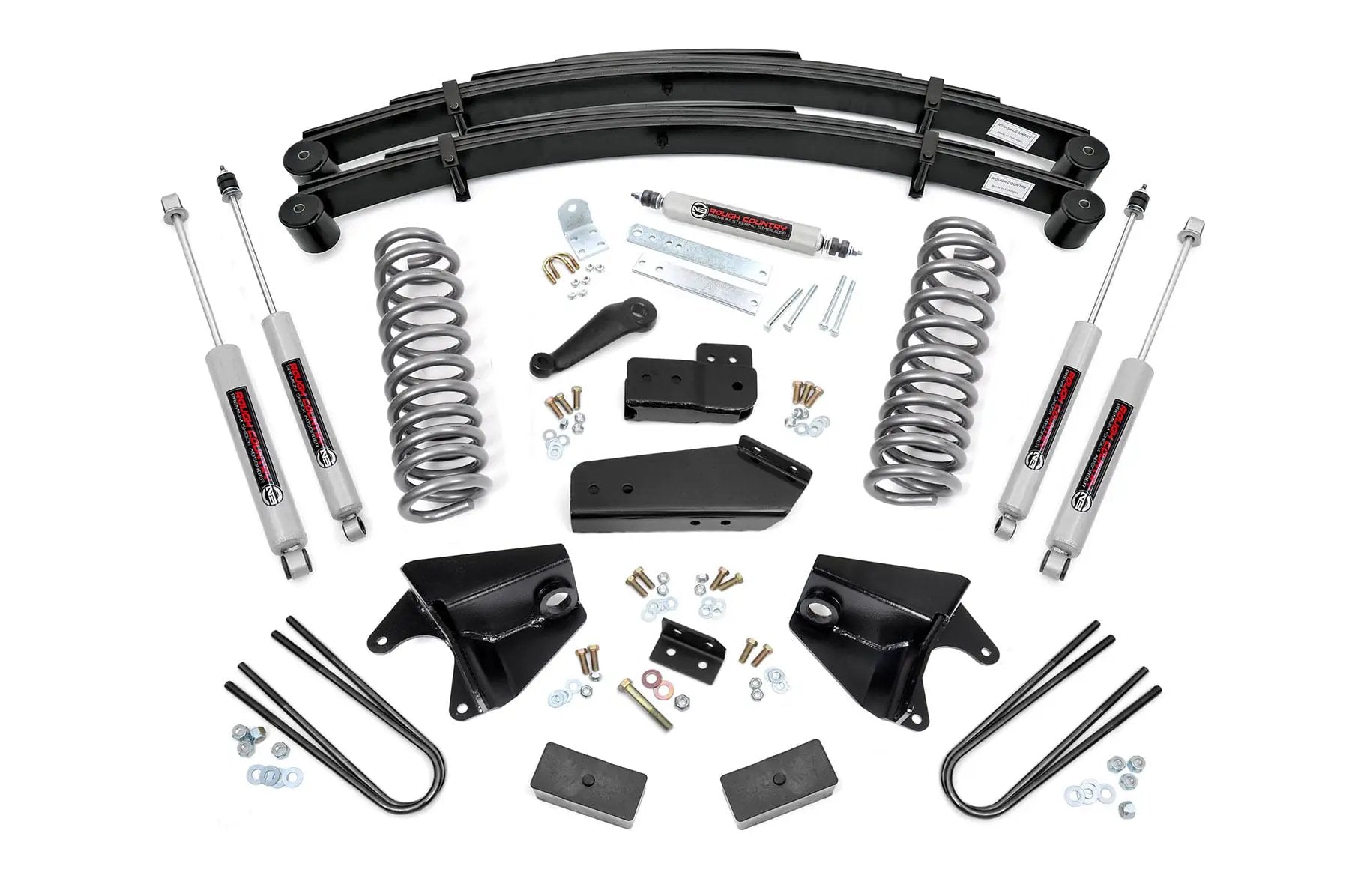 6 Inch Lift Kit | RR Springs | Ford Bronco/F-150 4WD (1980-1996) by Rough Country