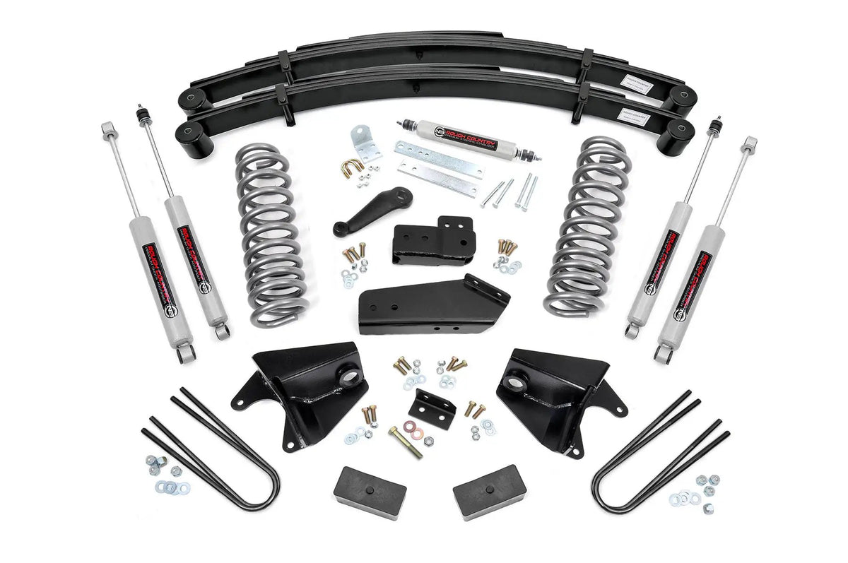 6 Inch Lift Kit | RR Springs | Ford Bronco/F-150 4WD (1980-1996) by Rough Country