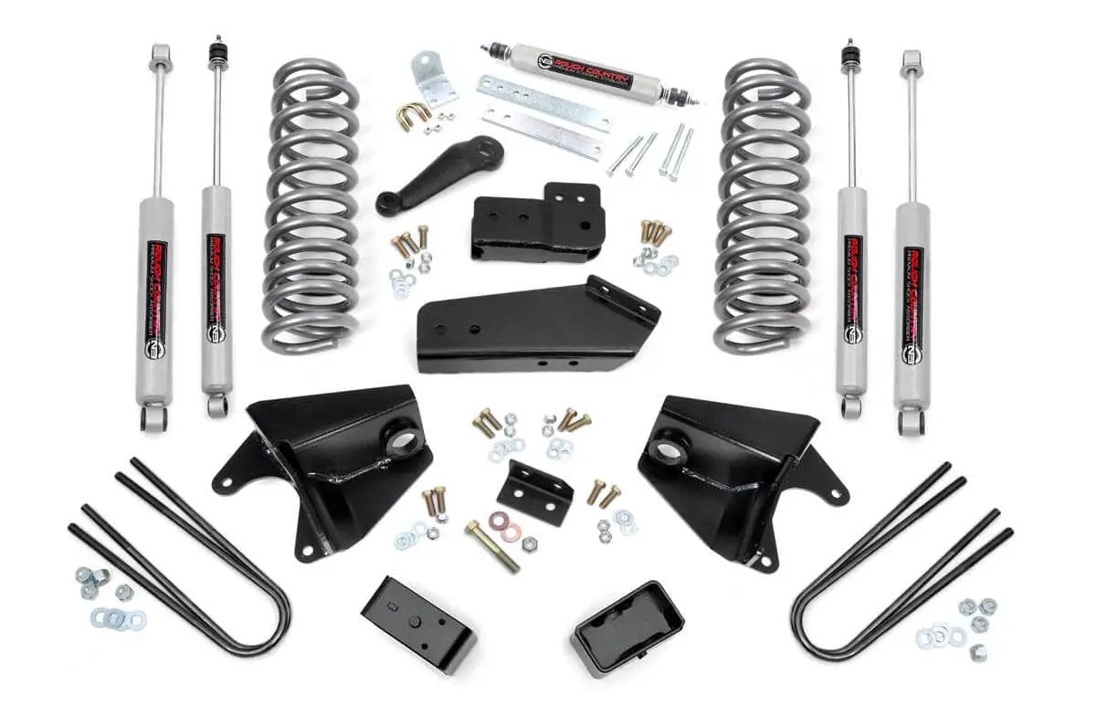 4 Inch Lift Kit | Rear Blocks | Ford Bronco 4WD (1980-1996) by Rough Country