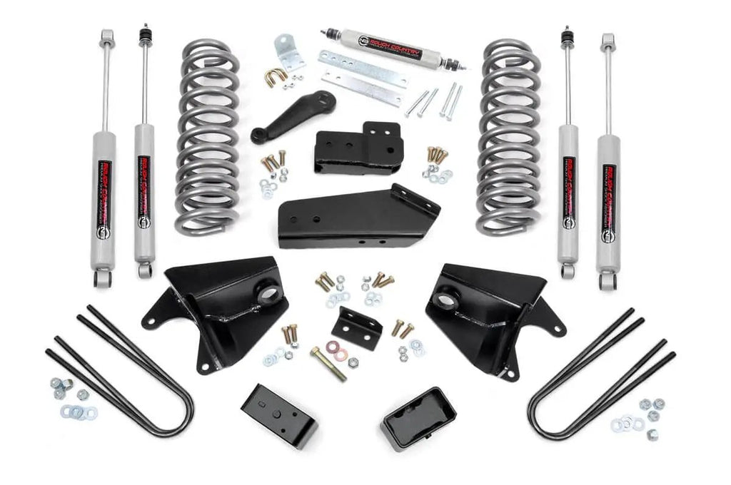 4 Inch Lift Kit | Rear Blocks | Ford Bronco 4WD (1980-1996) by Rough Country