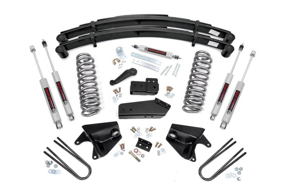 4 Inch Lift Kit | Rear Springs | Ford Bronco 4WD (1980-1996) by Rough Country