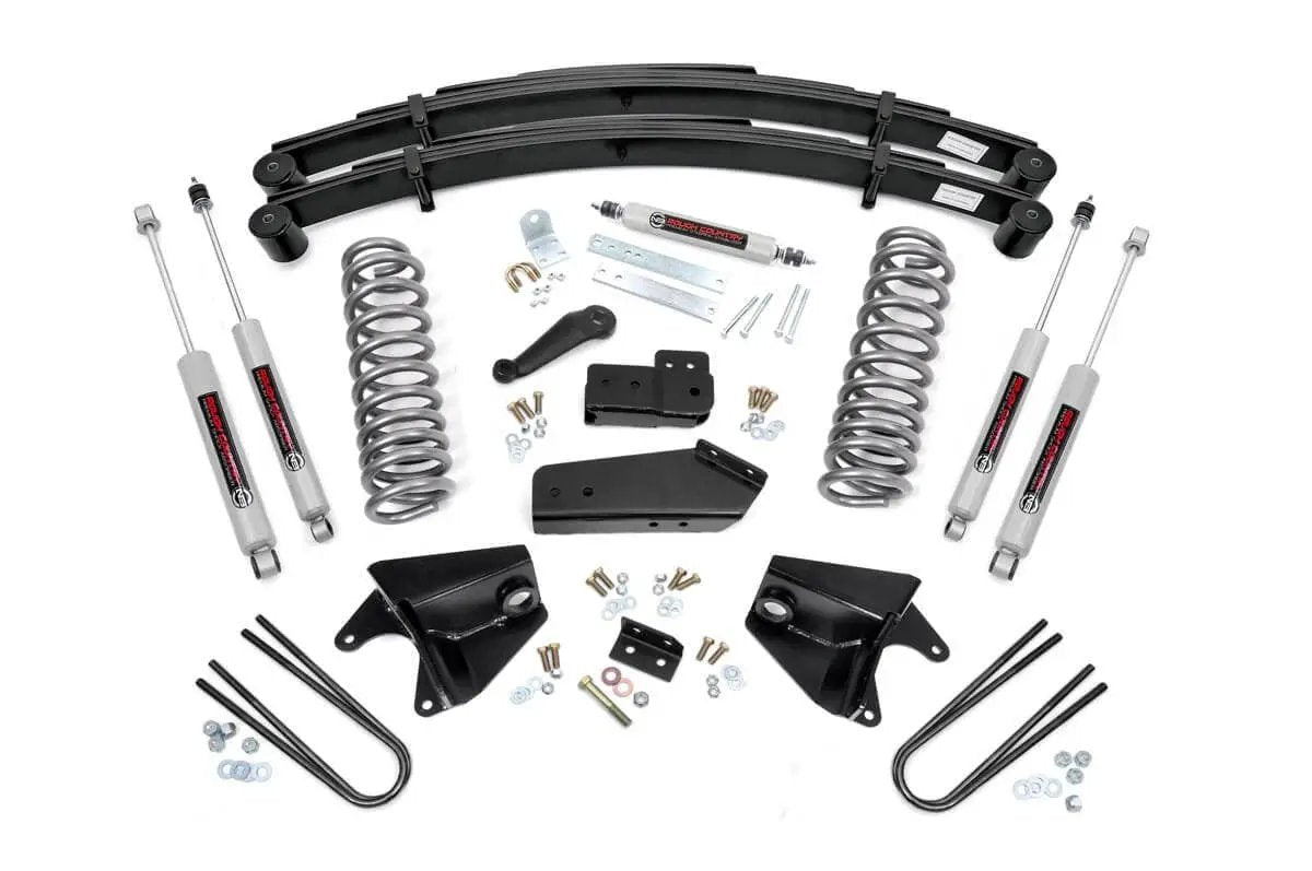 4 Inch Lift Kit | Rear Springs | Ford Bronco 4WD (1980-1996) by Rough Country