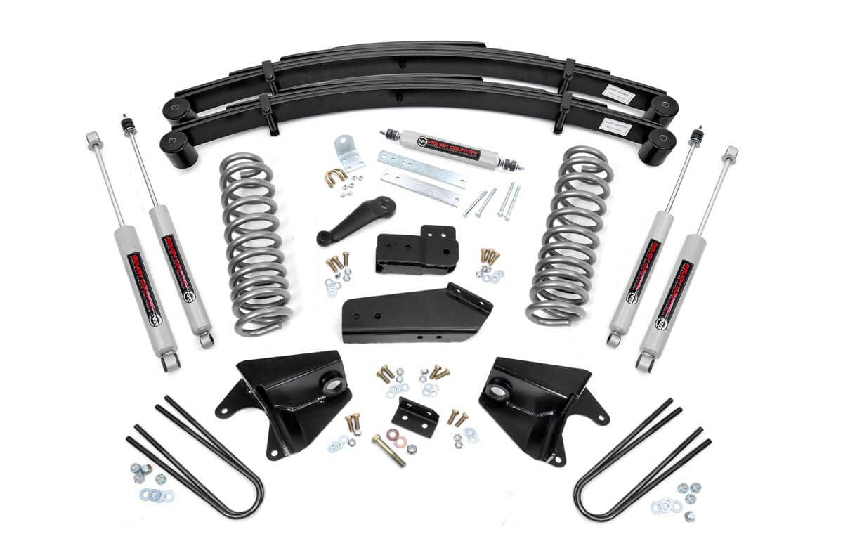 4 Inch Lift Kit | Rear Springs | Ford Bronco 4WD (1980-1996) by Rough Country