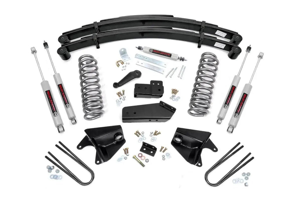 4 Inch Lift Kit | Rear Springs | Ford F-150 4WD (1980-1996) by Rough Country