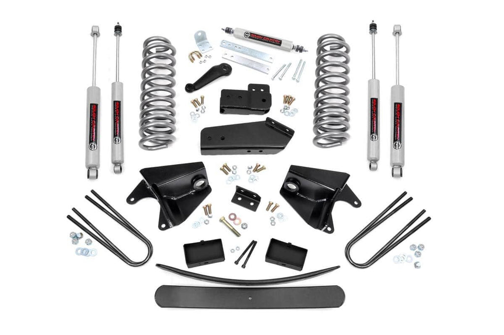 6 Inch Lift Kit | Rear Blocks | Ford Bronco/F-150 4WD (1980-1996) by Rough Country