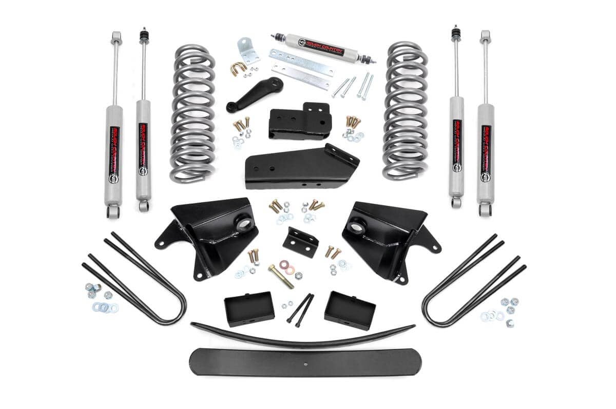 6 Inch Lift Kit | Rear Blocks | Ford Bronco/F-150 4WD (1980-1996) by Rough Country