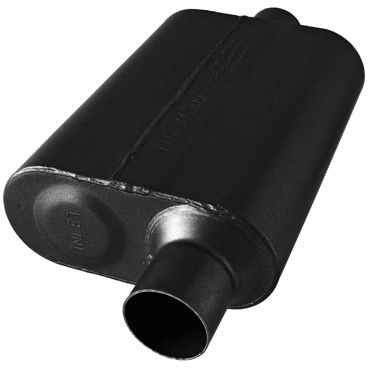 40 Series Stainless Steel - 2.50 Offset In / 2.50 Center Out - Aggressive Sound by Flowmaster