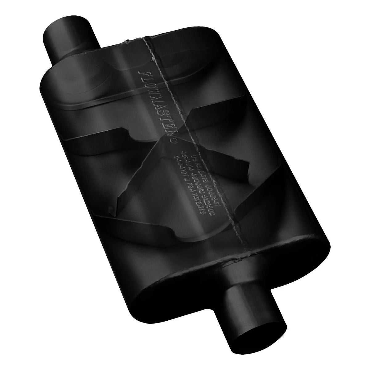 40 Series Stainless Steel - 2.50 Offset In / 2.50 Center Out - Aggressive Sound by Flowmaster
