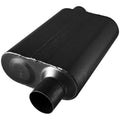 40 Series Stainless Steel - 2.50 Offset In / 2.50 Offset Out - Aggressive Sound by Flowmaster